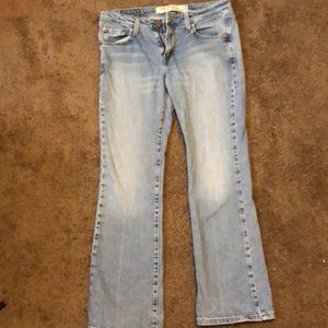 Super low boot cut levis